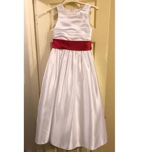 White Flower Girl Dress